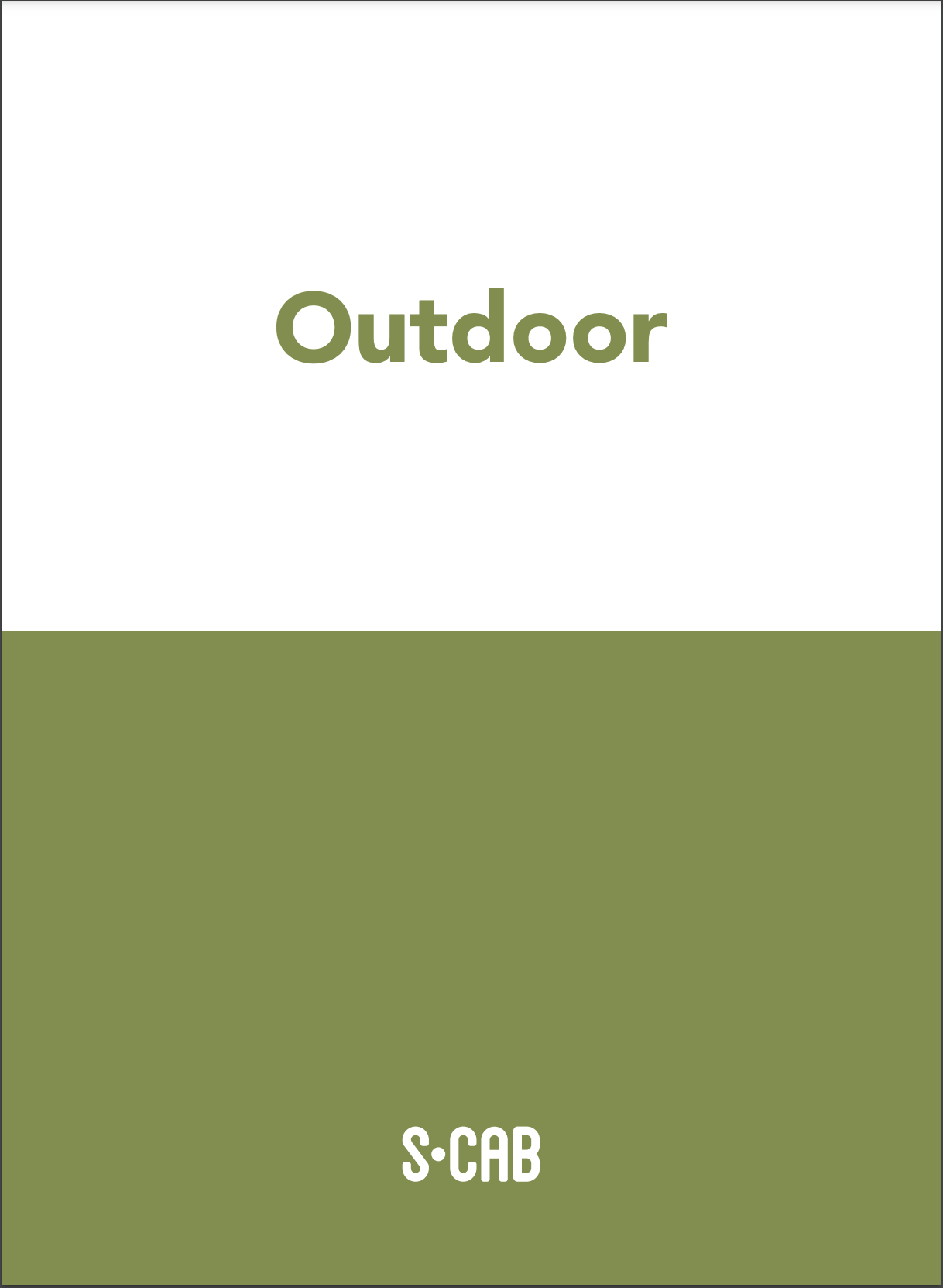 Scab Outdoor 2023 Catalogue