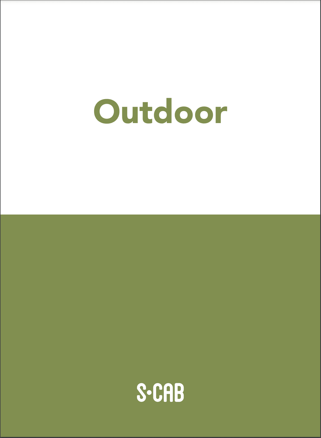 Scab Outdoor 2023 Catalogue