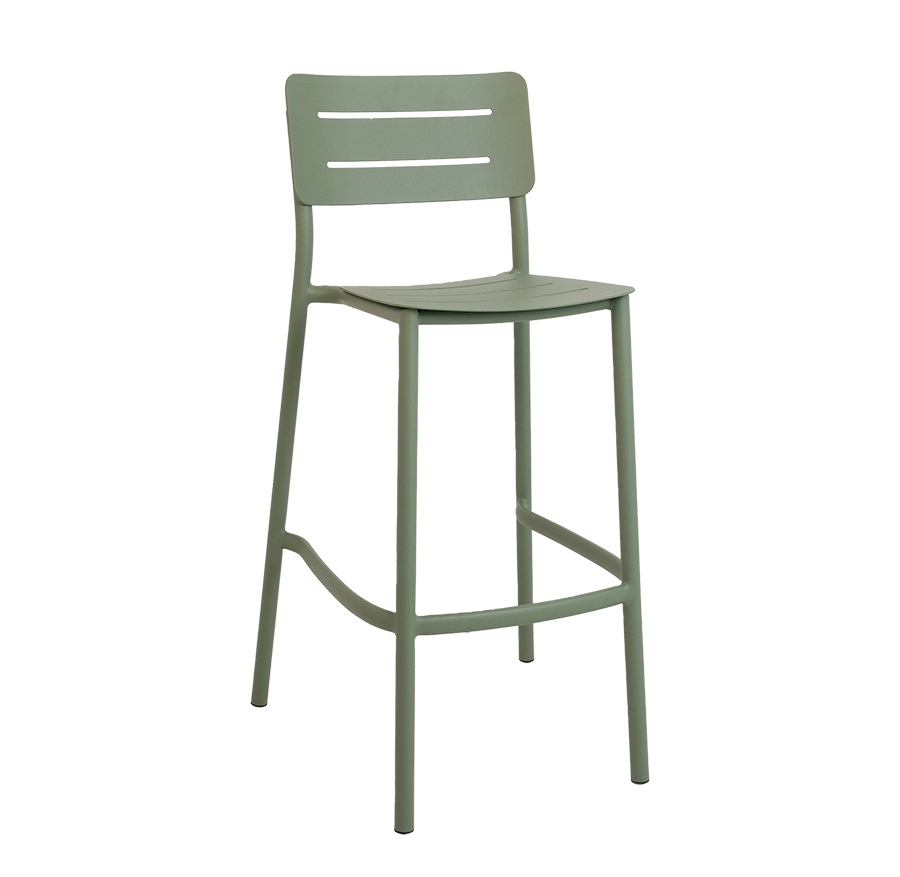 Outdoor metal stools